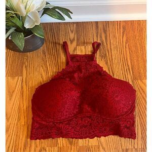 Victoria’s Secret PINK halter top brace lace